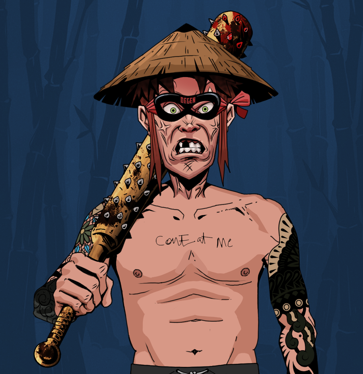 Angry Ikari — Degen Dojo fighter