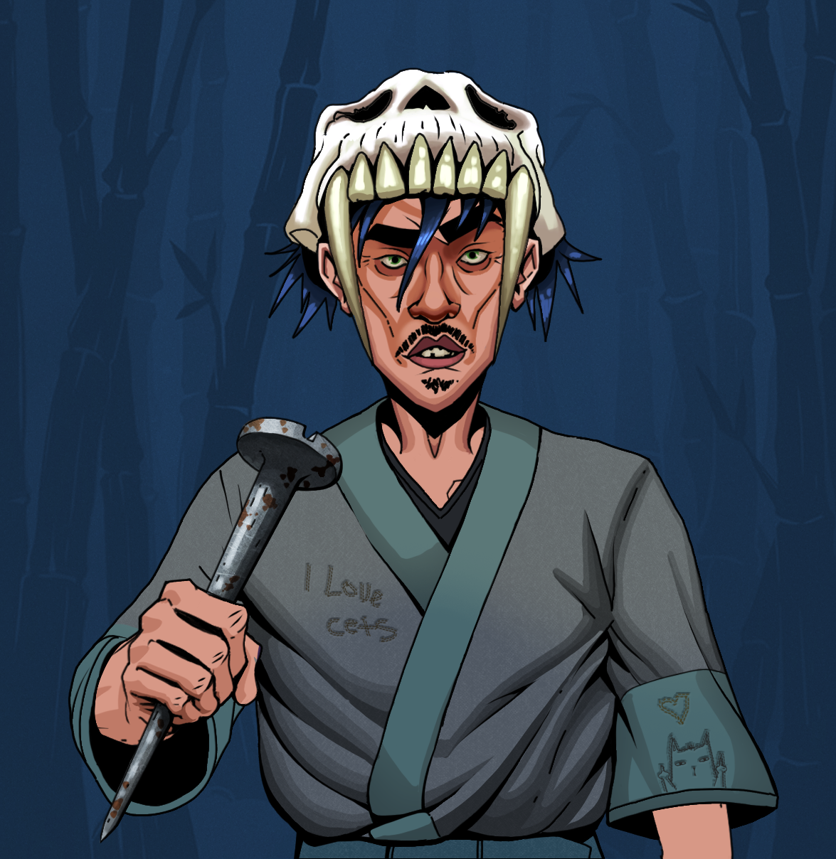 Gloomy Masumi — Degen Dojo fighter