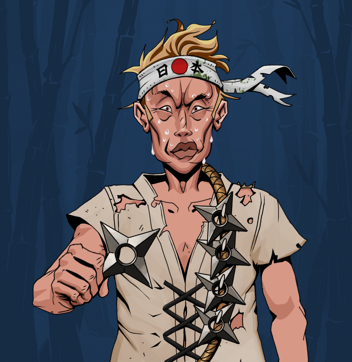 Stresshead Rin — Degen Dojo fighter