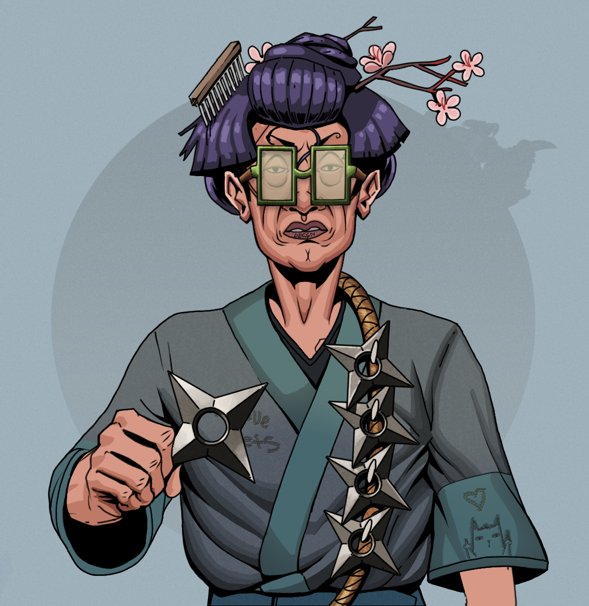 Goro — Degen Dojo fighter