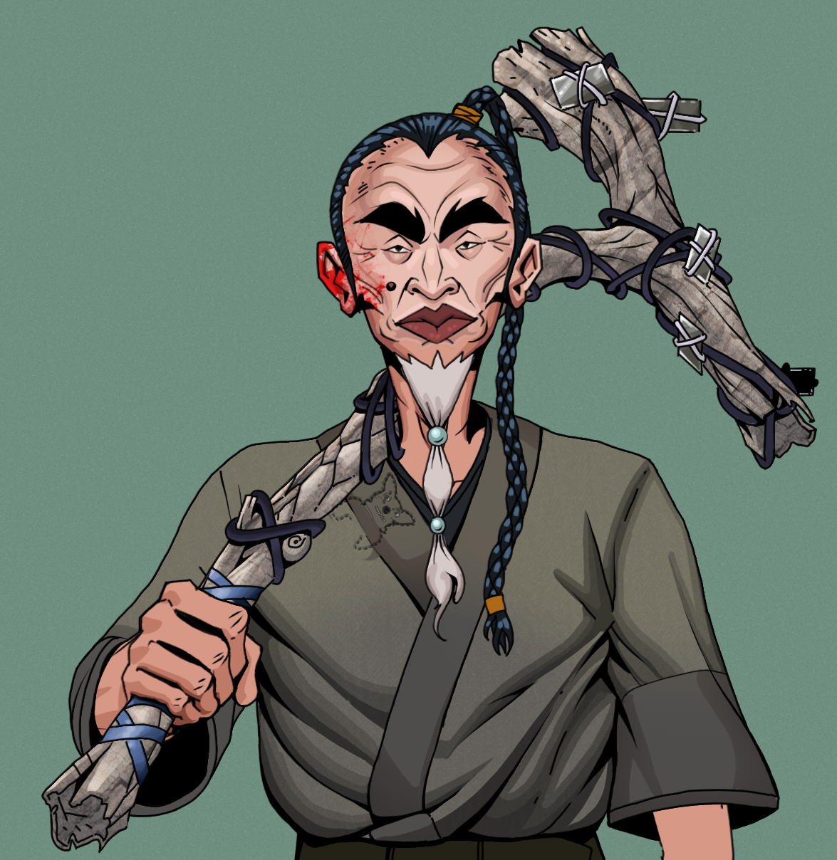 Yuji The Wise — Degen Dojo fighter