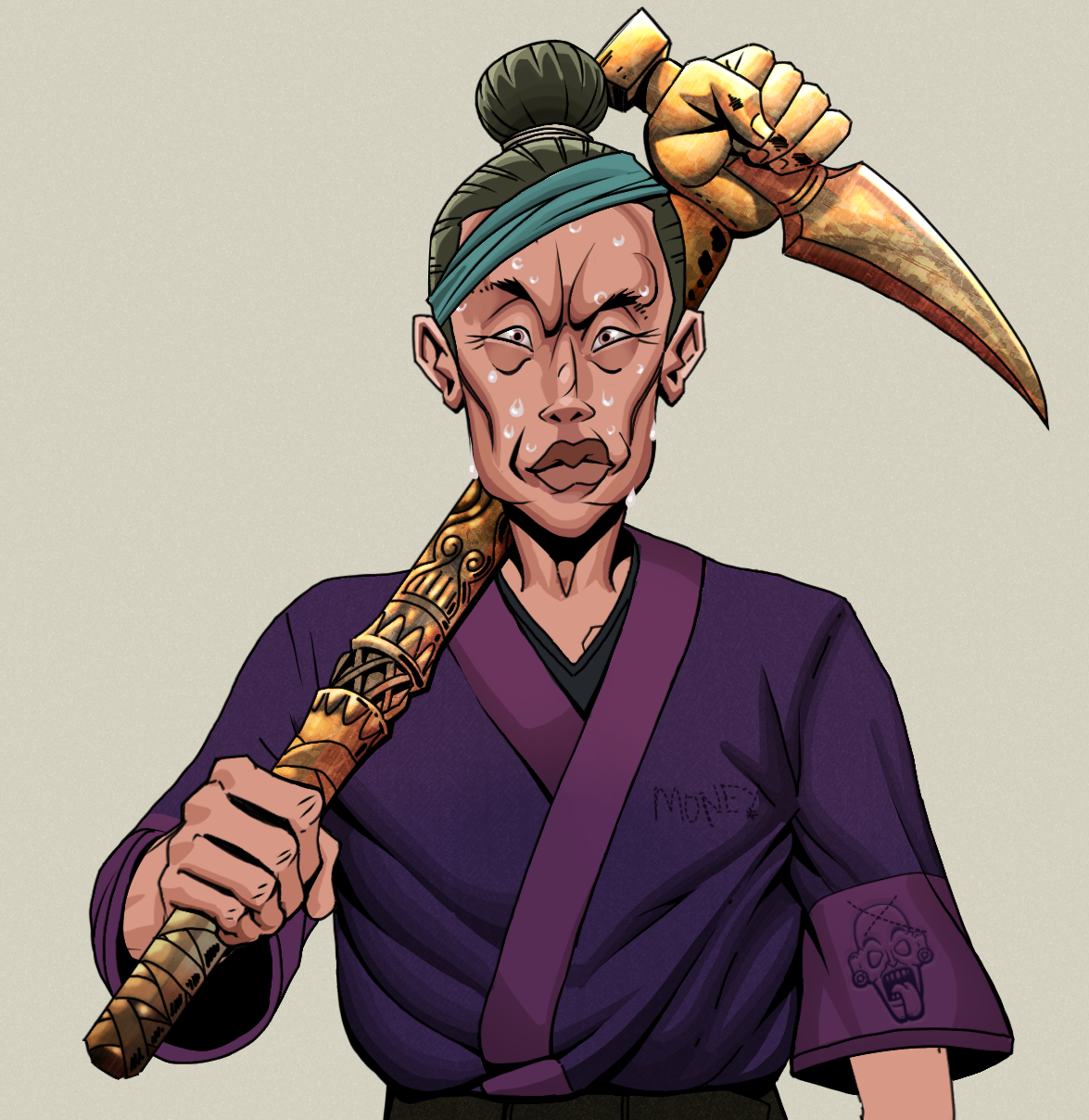Stresshead Rin — Degen Dojo fighter