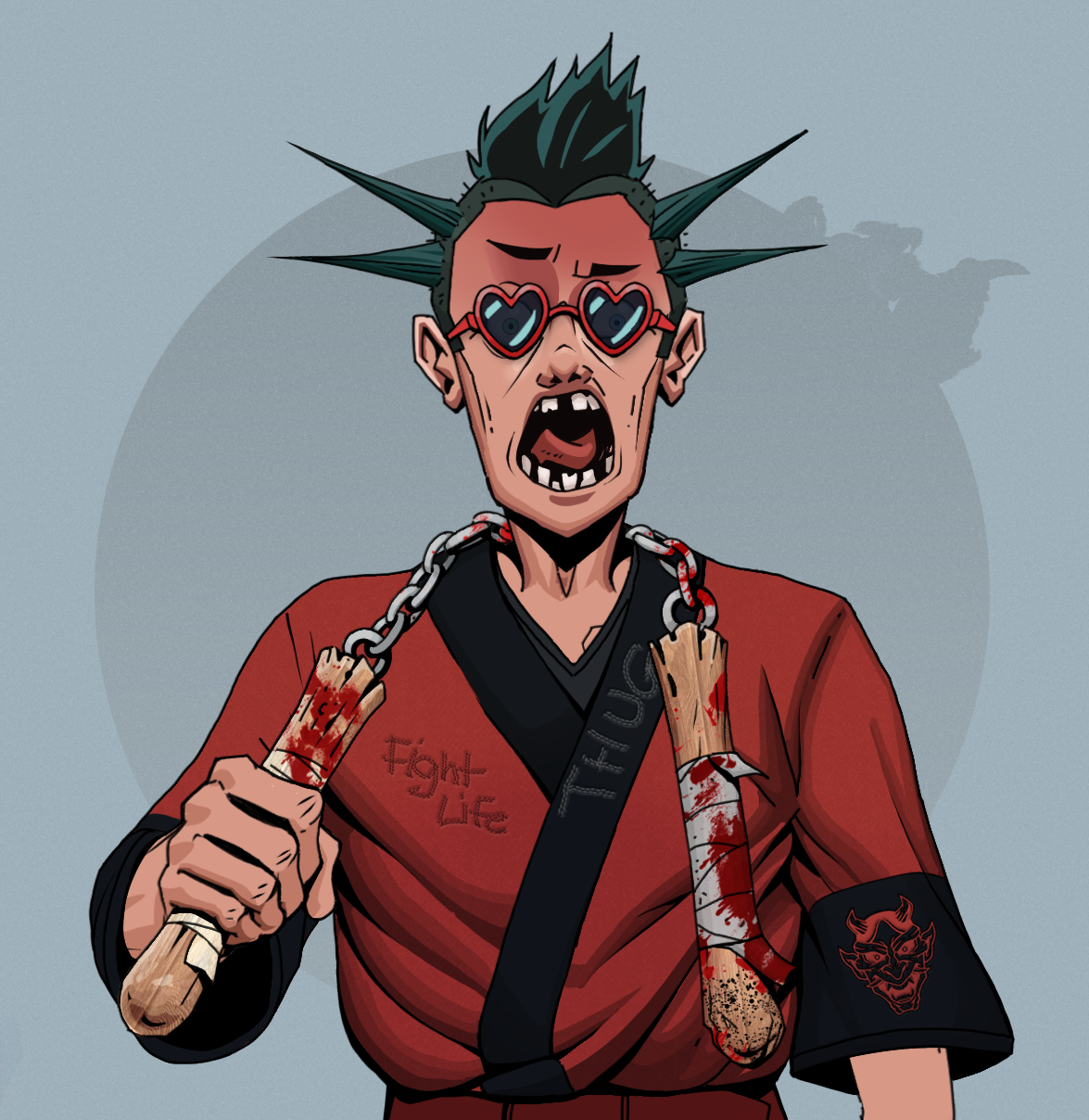 Tokuda — Degen Dojo fighter