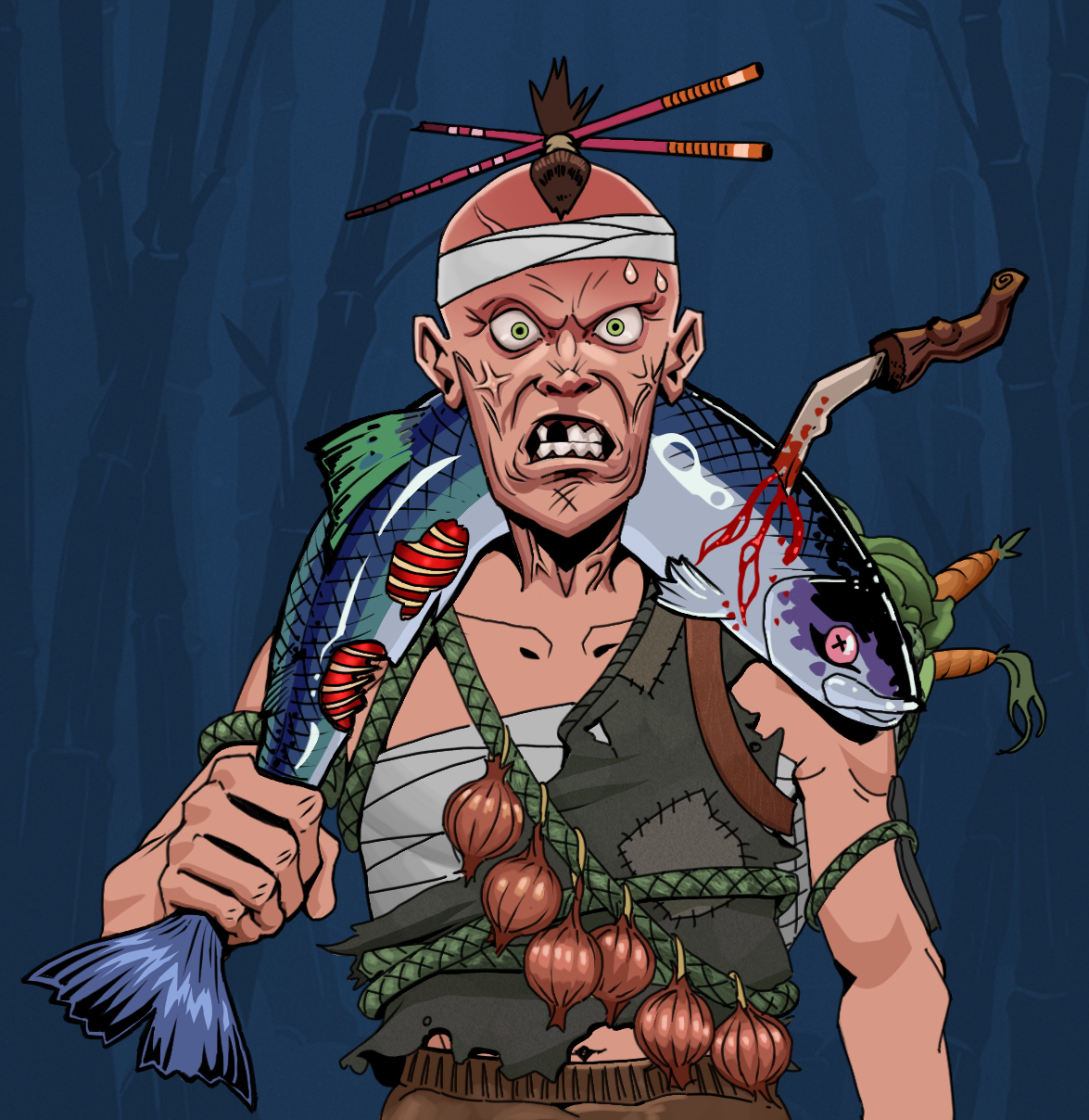 Angry Ikari — Degen Dojo fighter