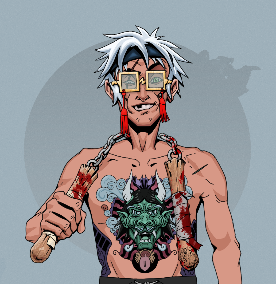 One-Eyed Itsuki — Degen Dojo fighter