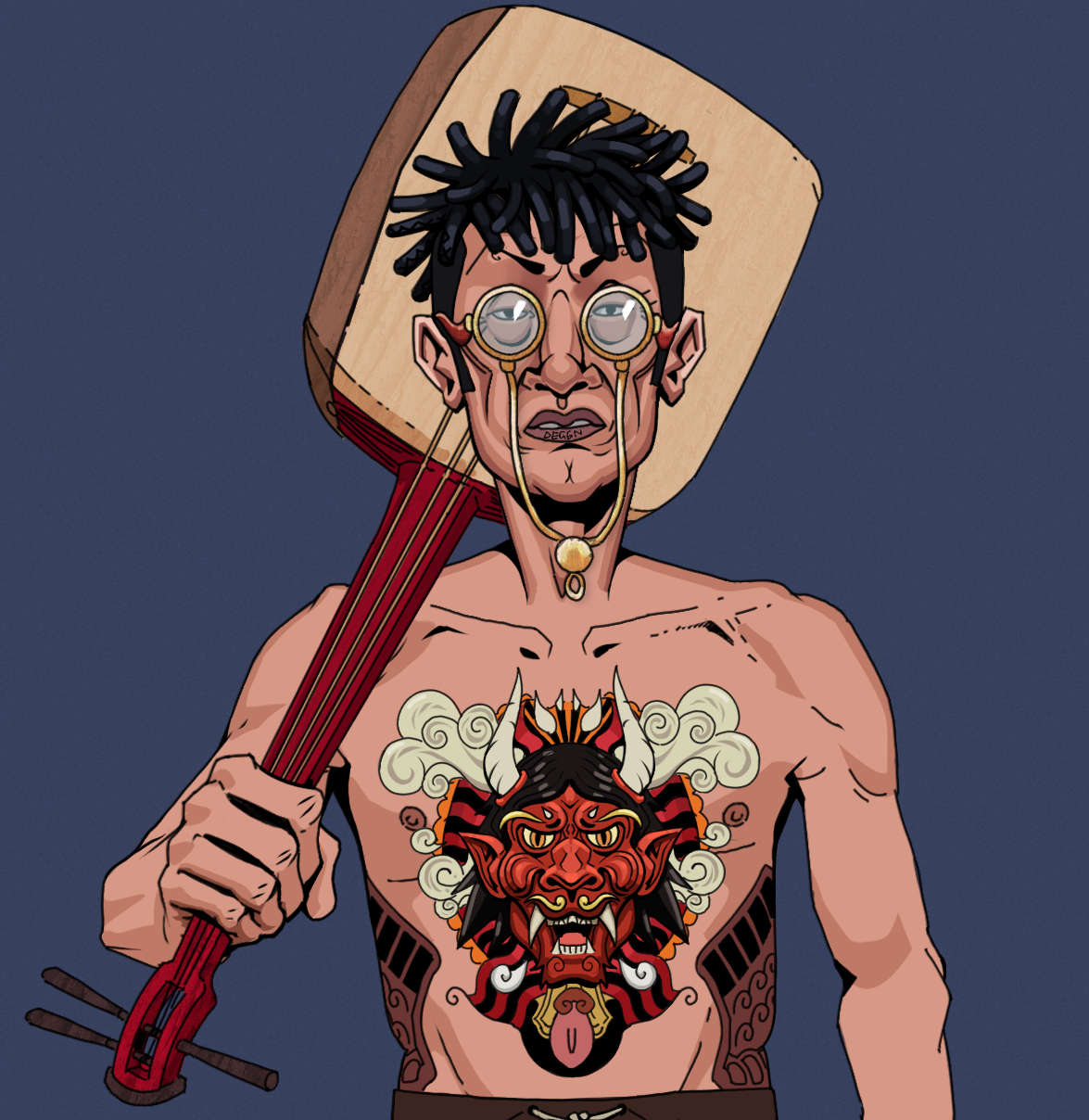 Goro — Degen Dojo fighter