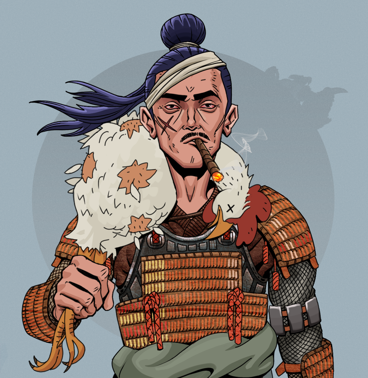 Raikou The Stoner — Degen Dojo fighter