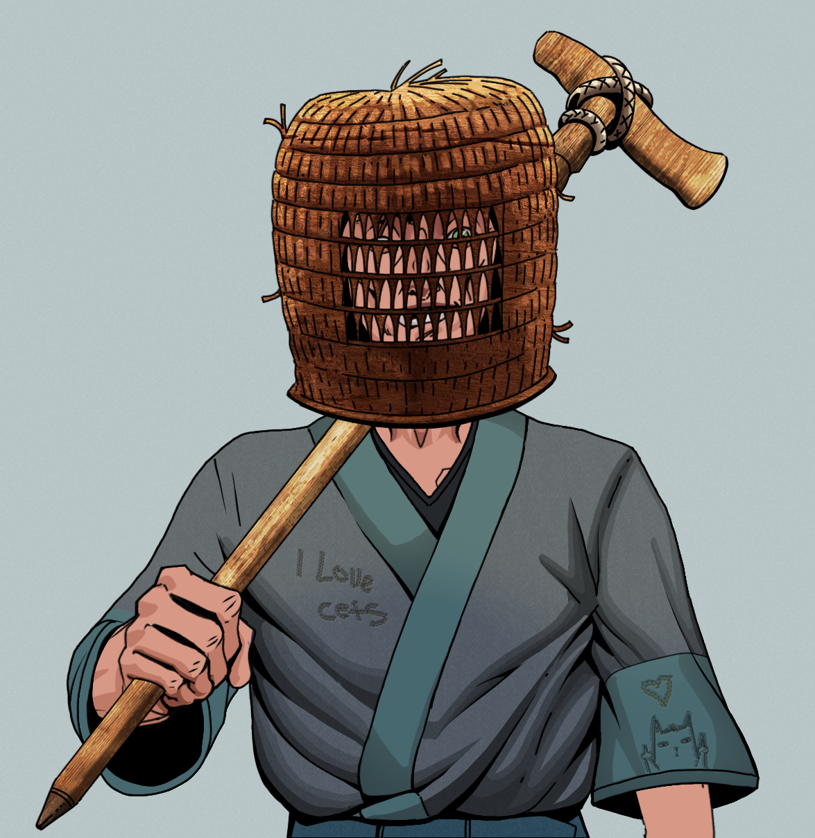 One-Eyed Itsuki — Degen Dojo fighter