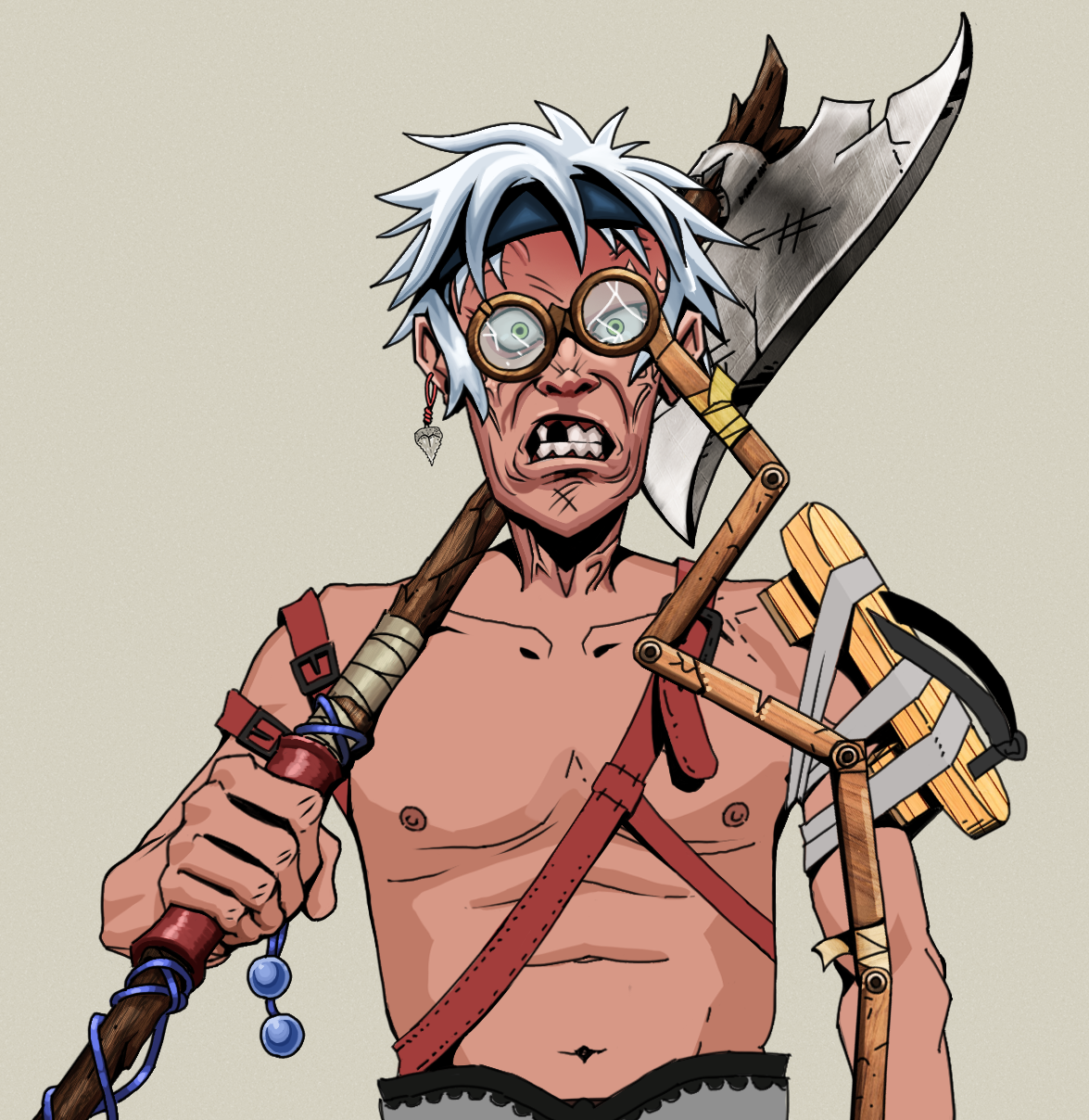 Angry Ikari — Degen Dojo fighter