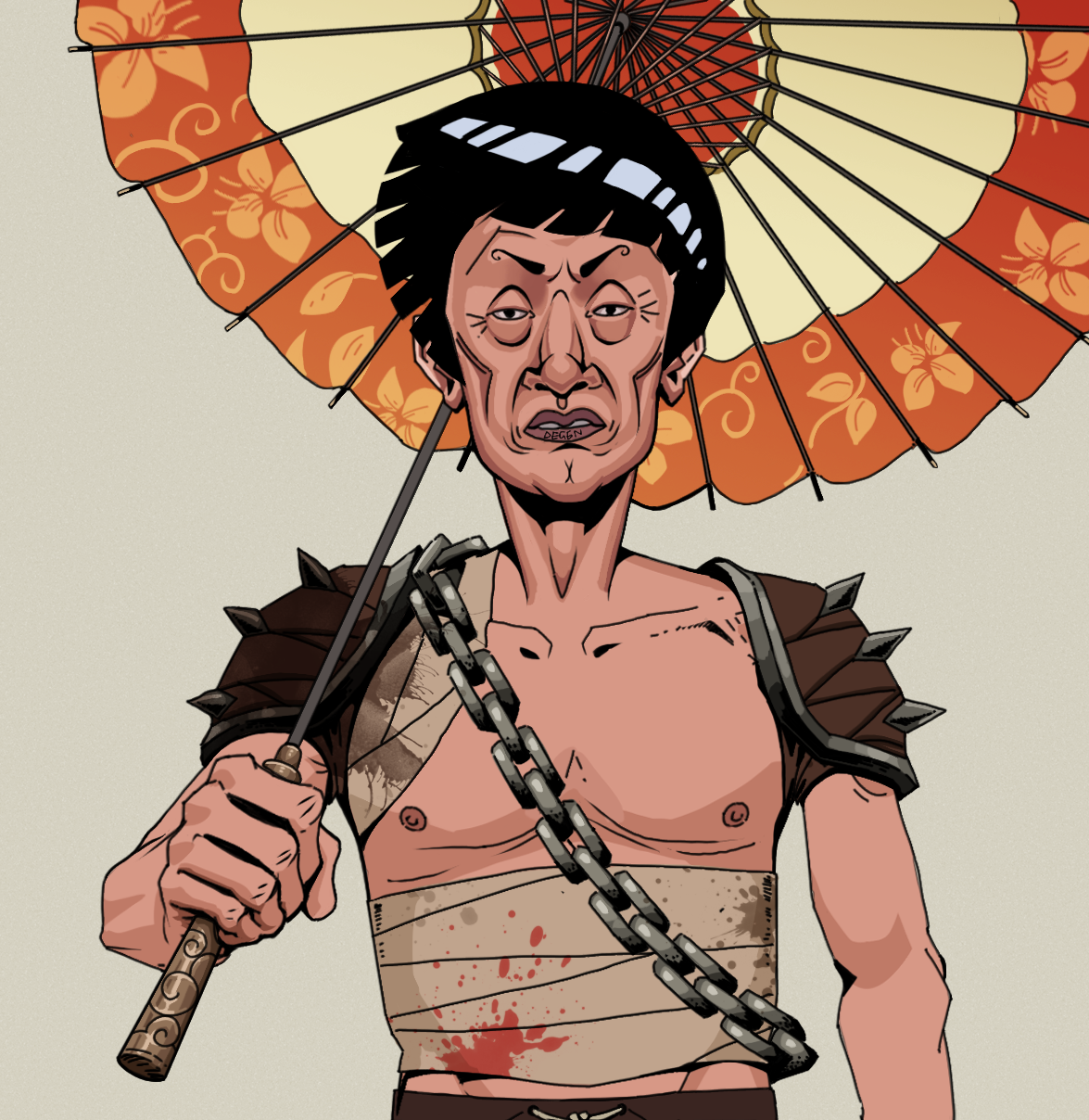 Goro — Degen Dojo fighter