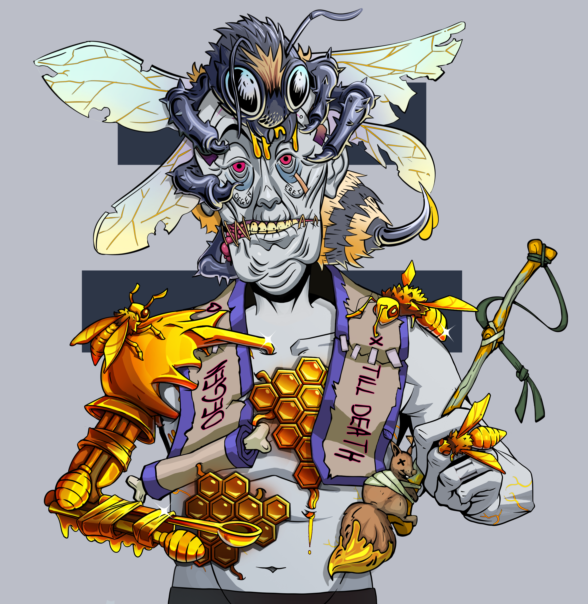 The Degen Scholar — Degen Dojo Background