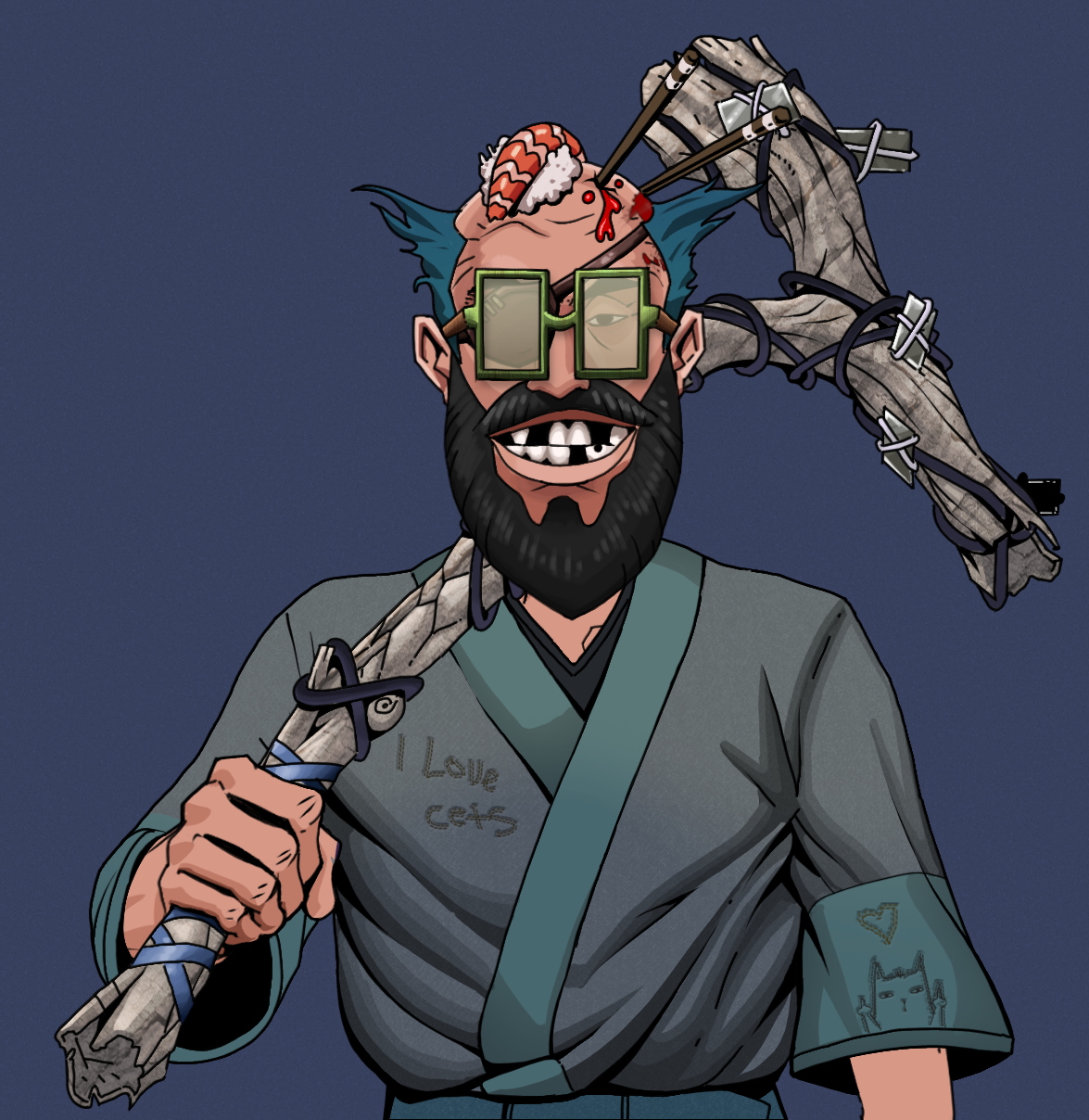 Igor The Veteran — Degen Dojo fighter