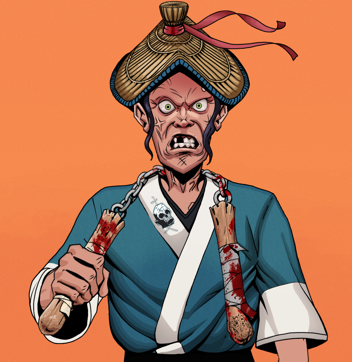 Angry Ikari — Degen Dojo fighter