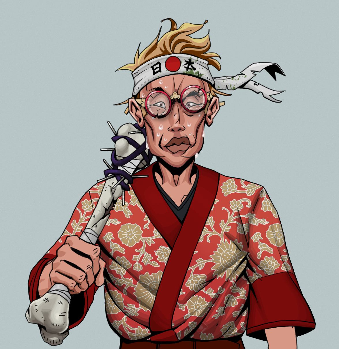 Stresshead Rin — Degen Dojo fighter