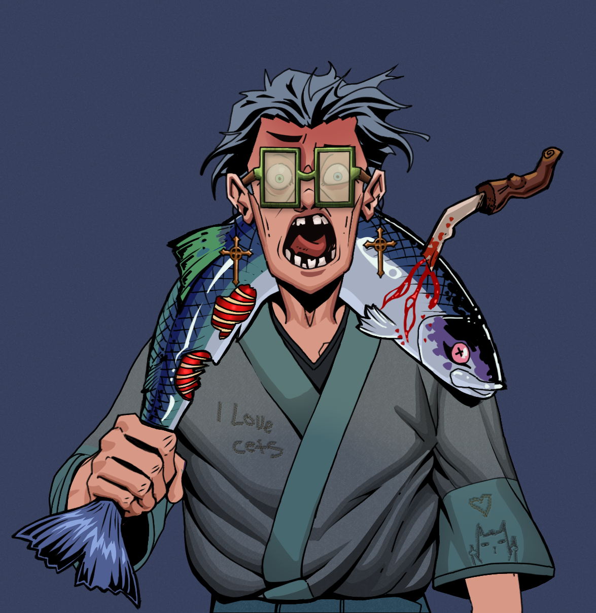 Tokuda — Degen Dojo fighter