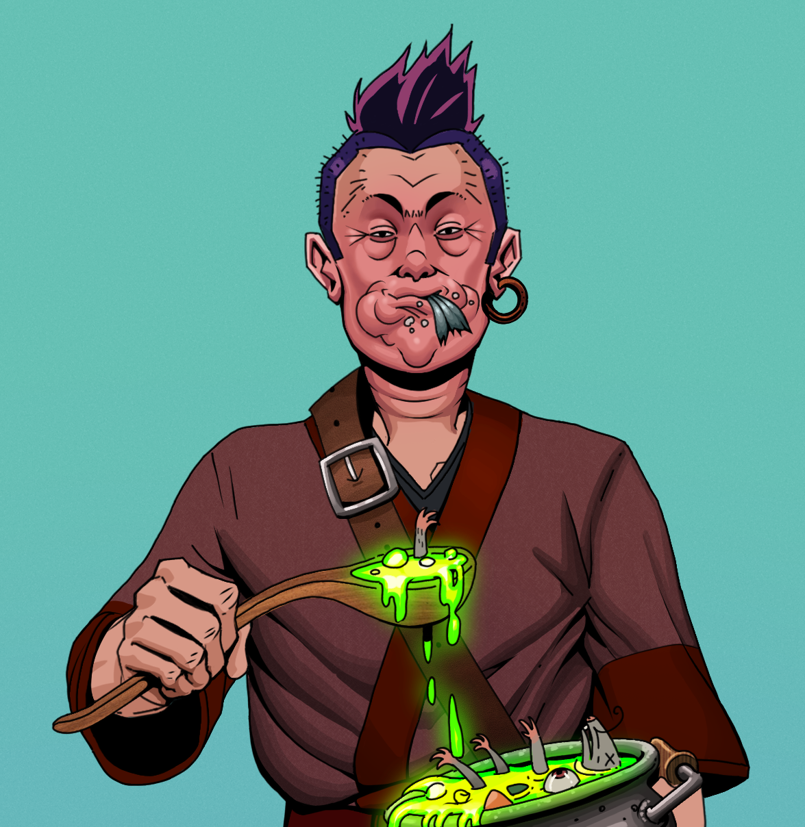 Fatty Bobsticks — Degen Dojo fighter