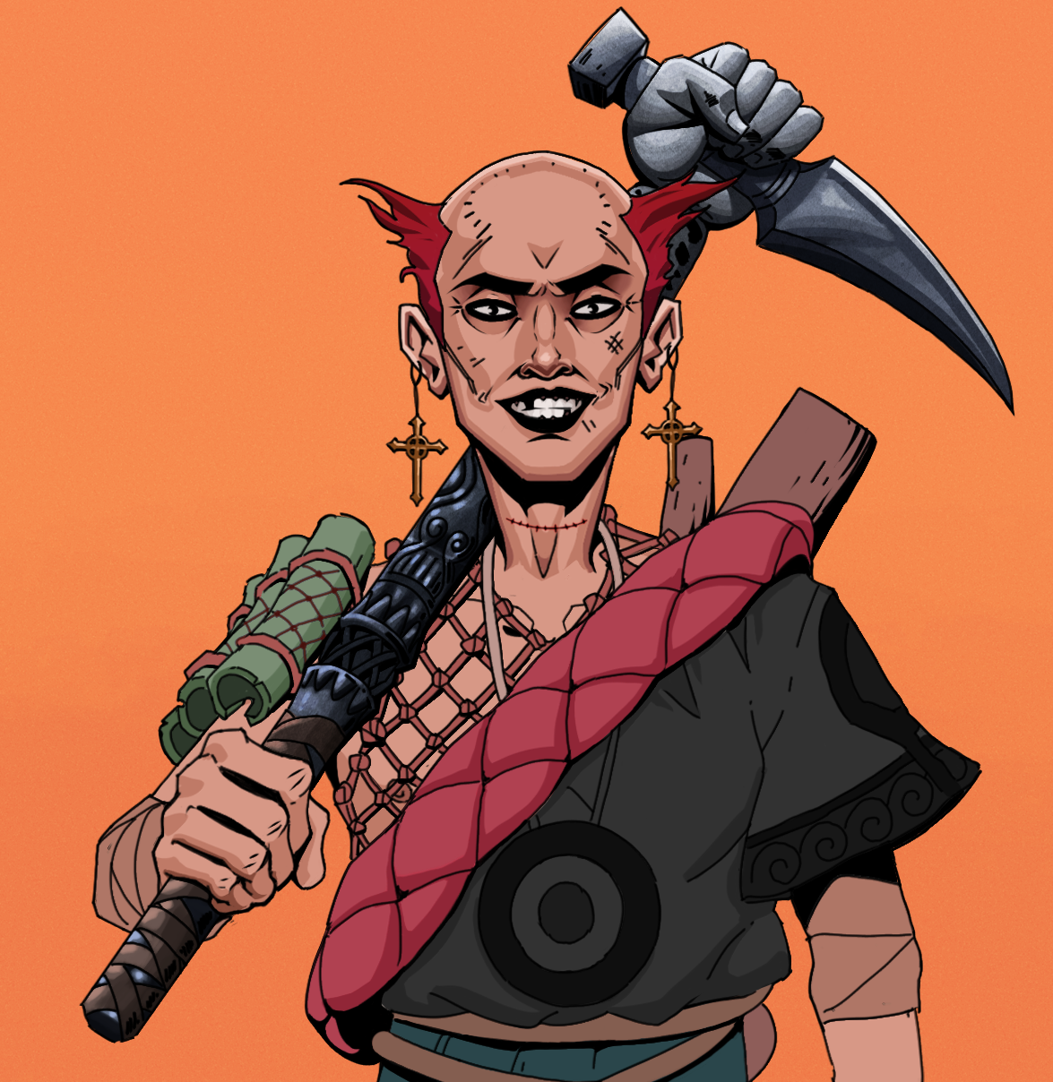Junichiro Reborn — Degen Dojo fighter