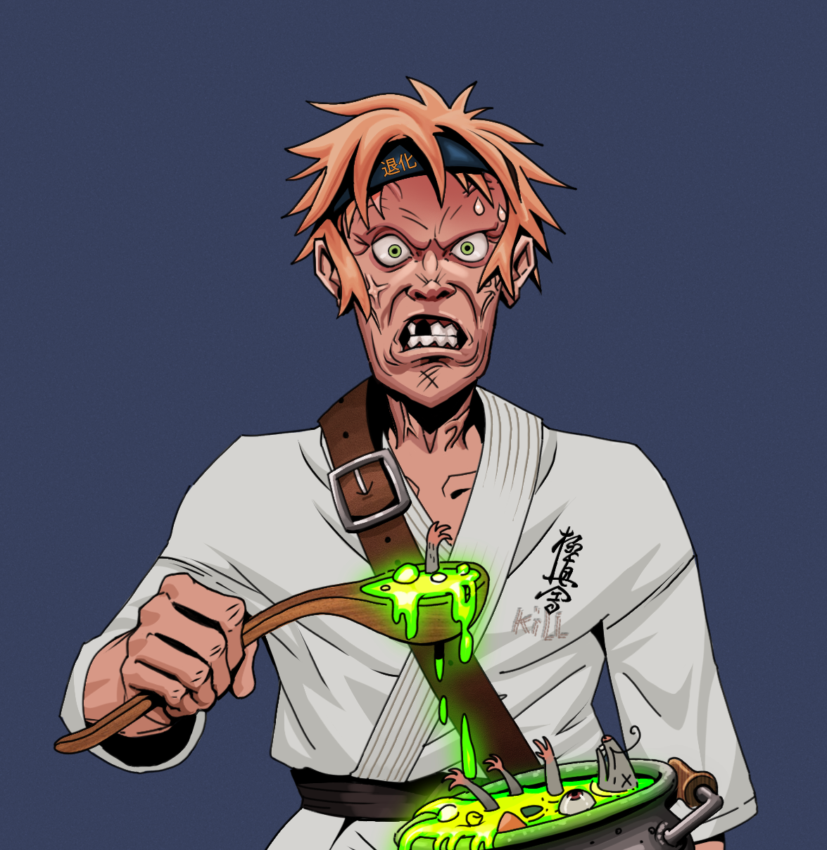 Angry Ikari — Degen Dojo fighter
