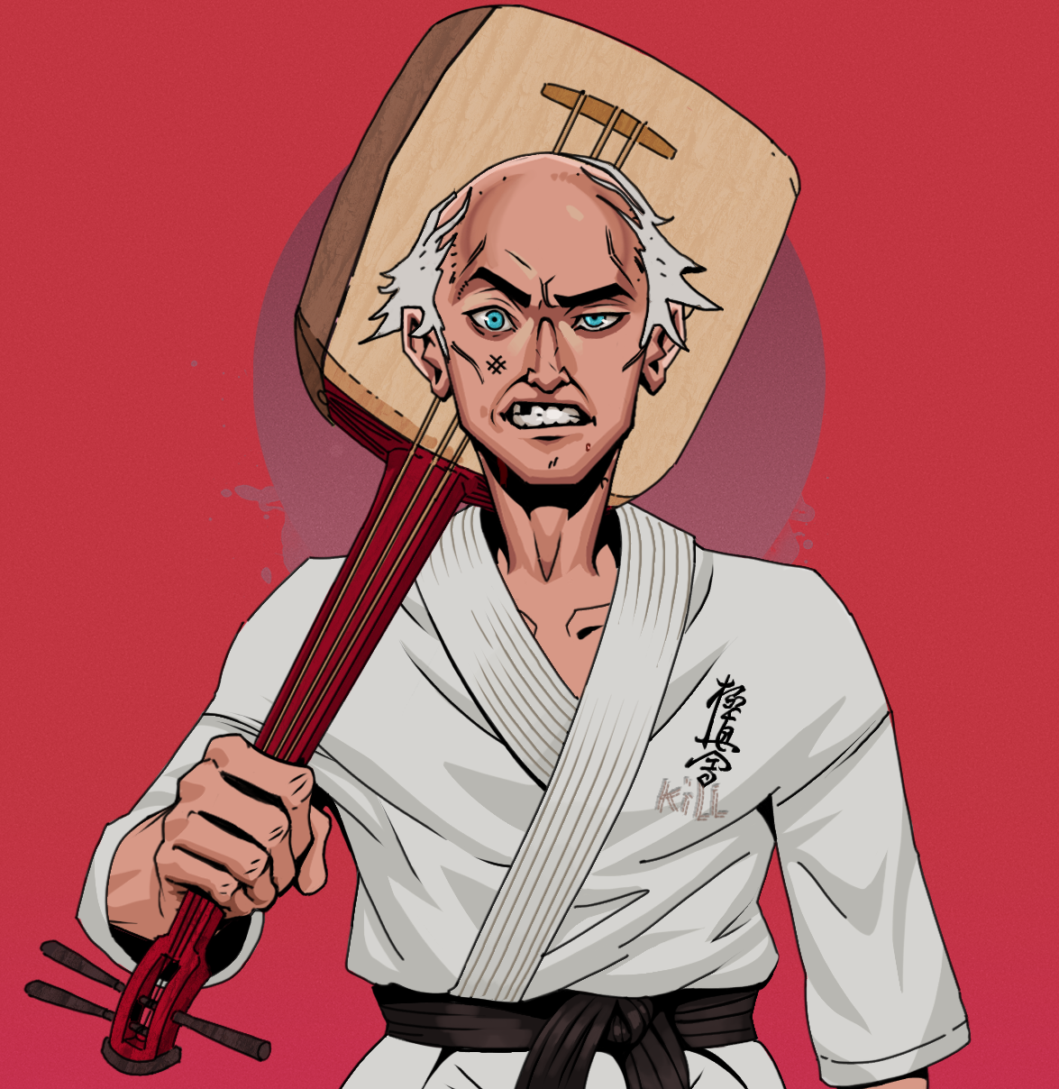 Akuma — Degen Dojo fighter