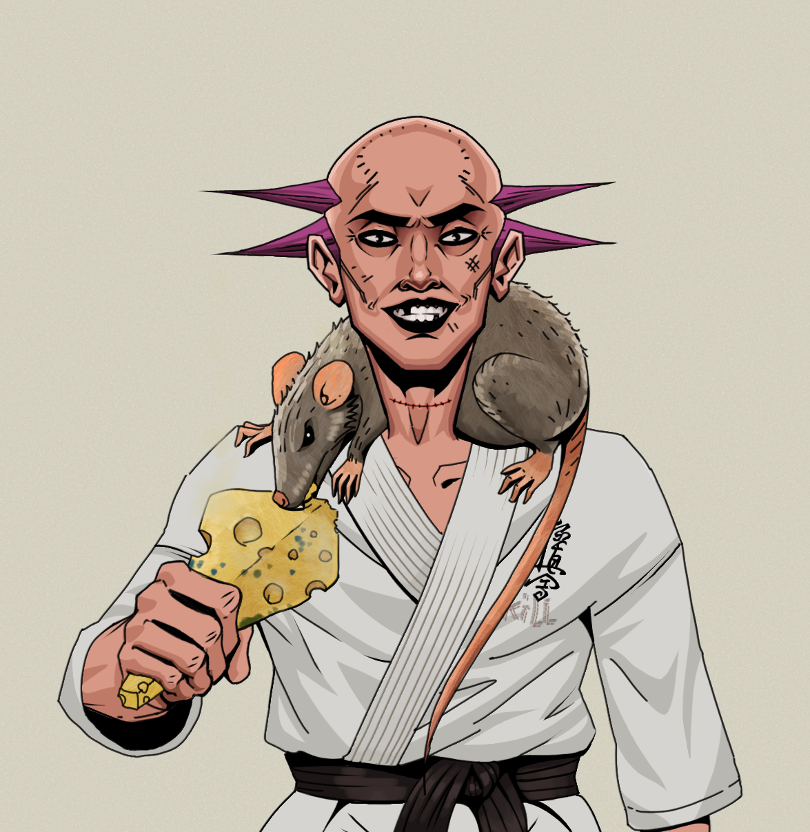 Junichiro Reborn — Degen Dojo fighter