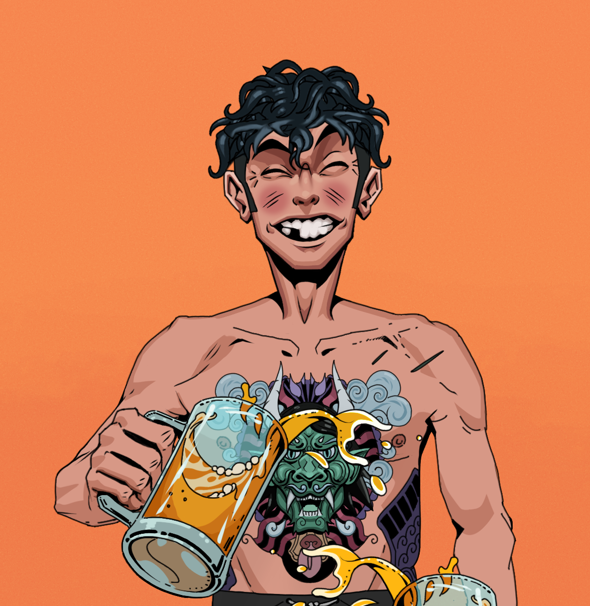 Cheery Haru — Degen Dojo fighter