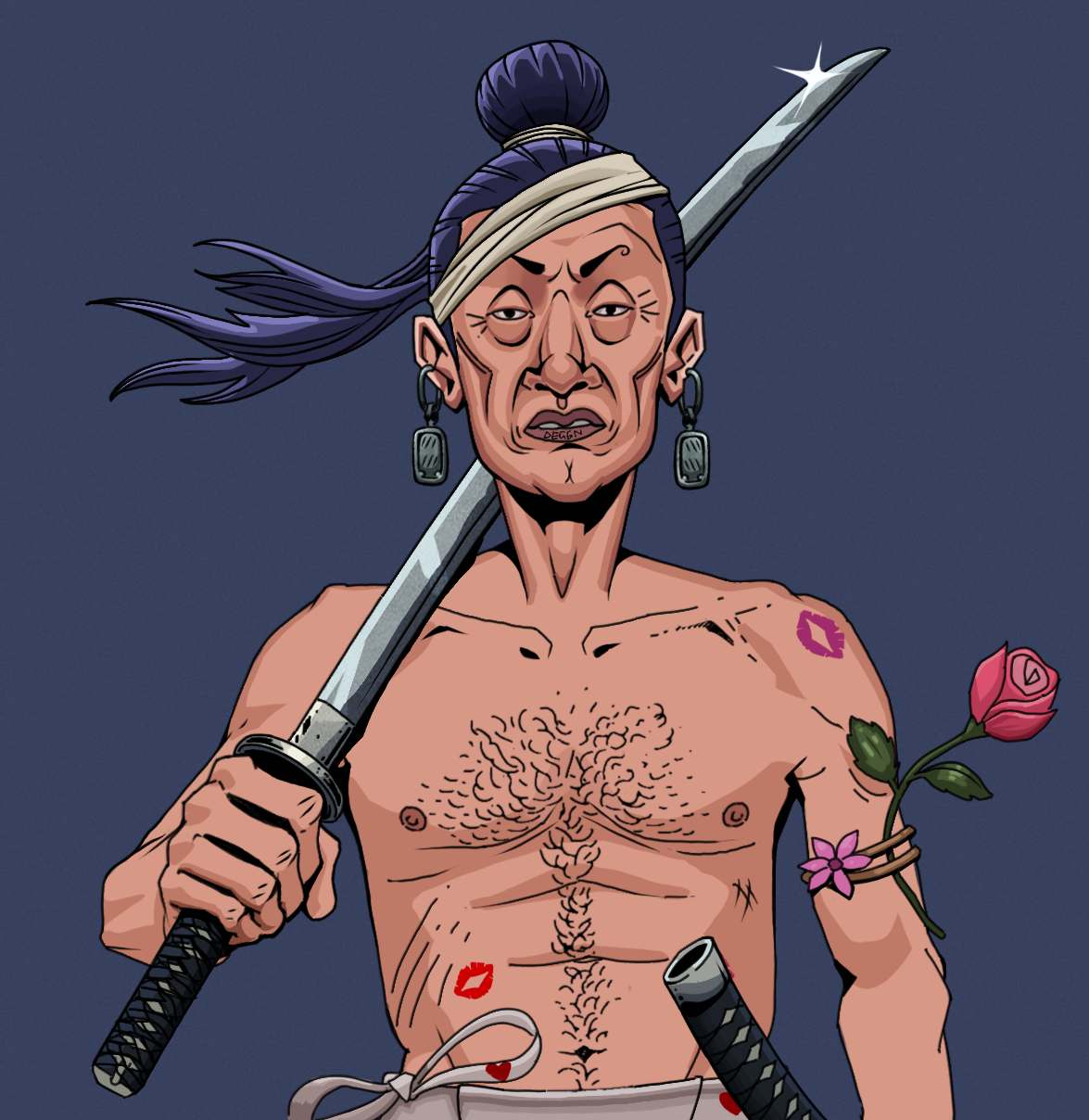 Goro — Degen Dojo fighter