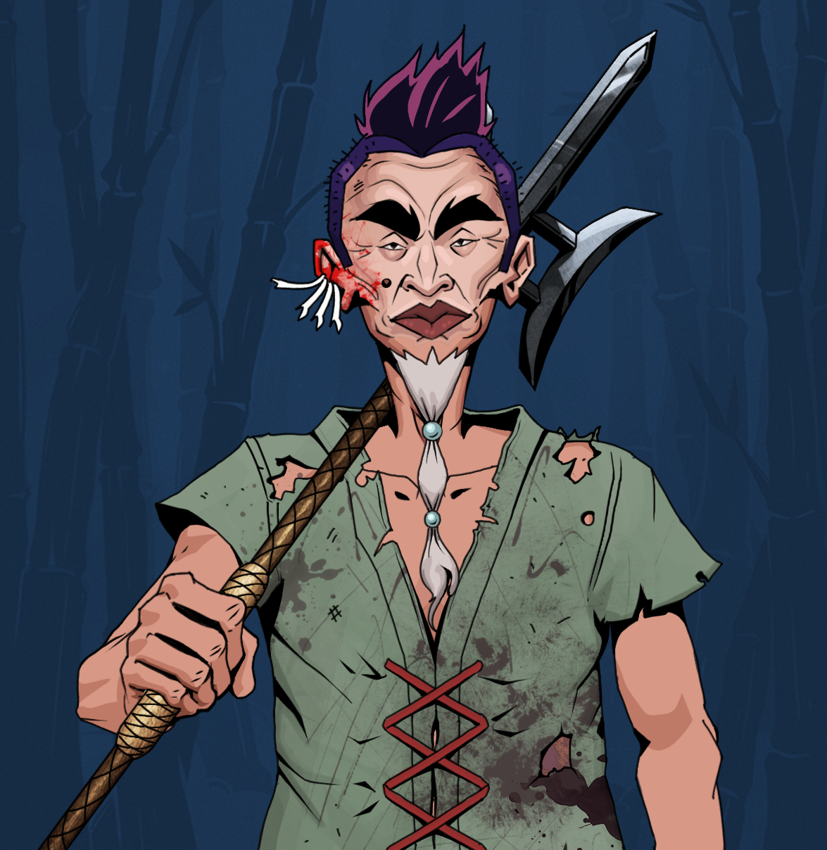 Yuji The Wise — Degen Dojo fighter