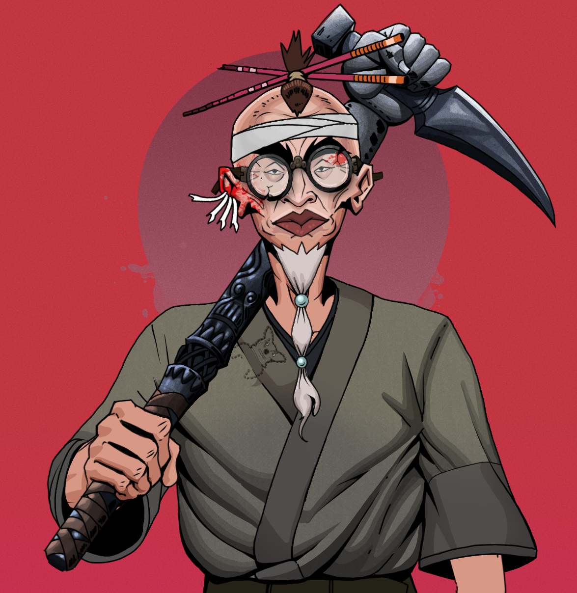 Yuji The Wise — Degen Dojo fighter