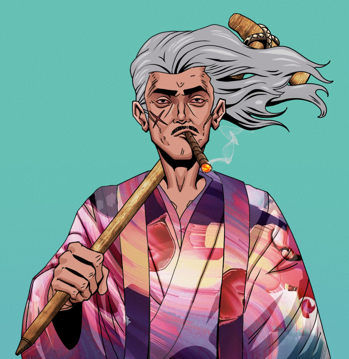 Raikou The Stoner — Degen Dojo fighter