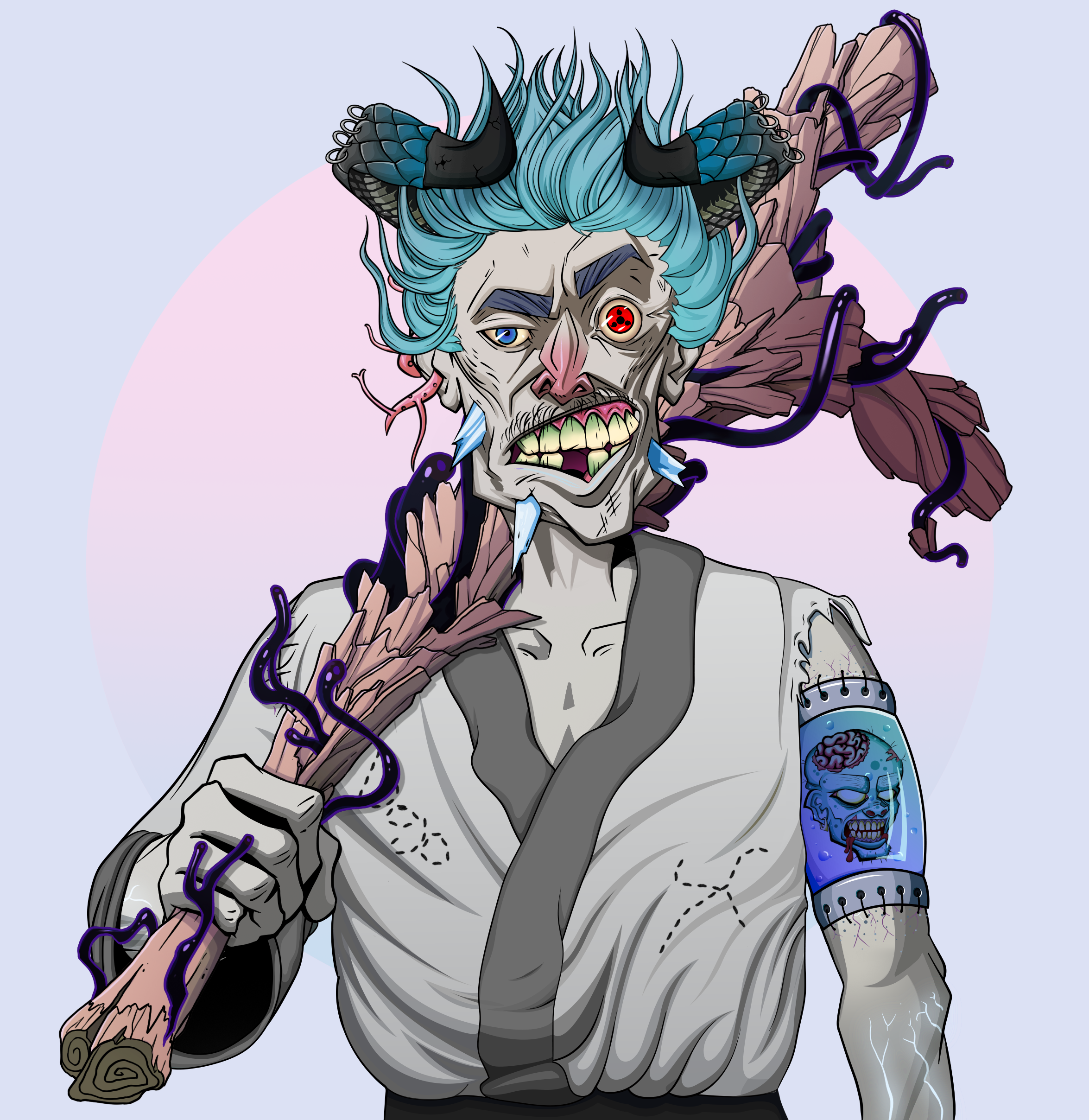 Akuma — Degen Dojo fighter