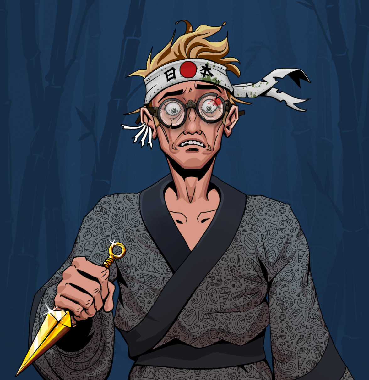 Shitless Botan — Degen Dojo fighter