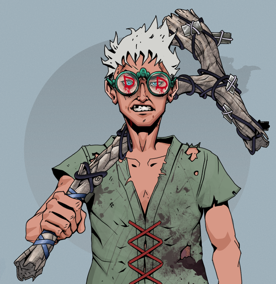 Akuma — Degen Dojo fighter