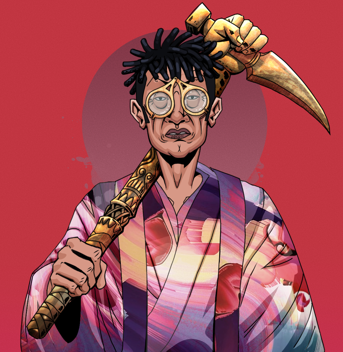 Goro — Degen Dojo fighter
