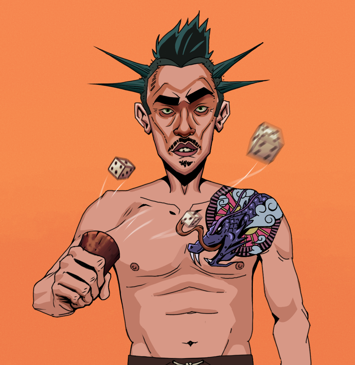 Gloomy Masumi — Degen Dojo fighter