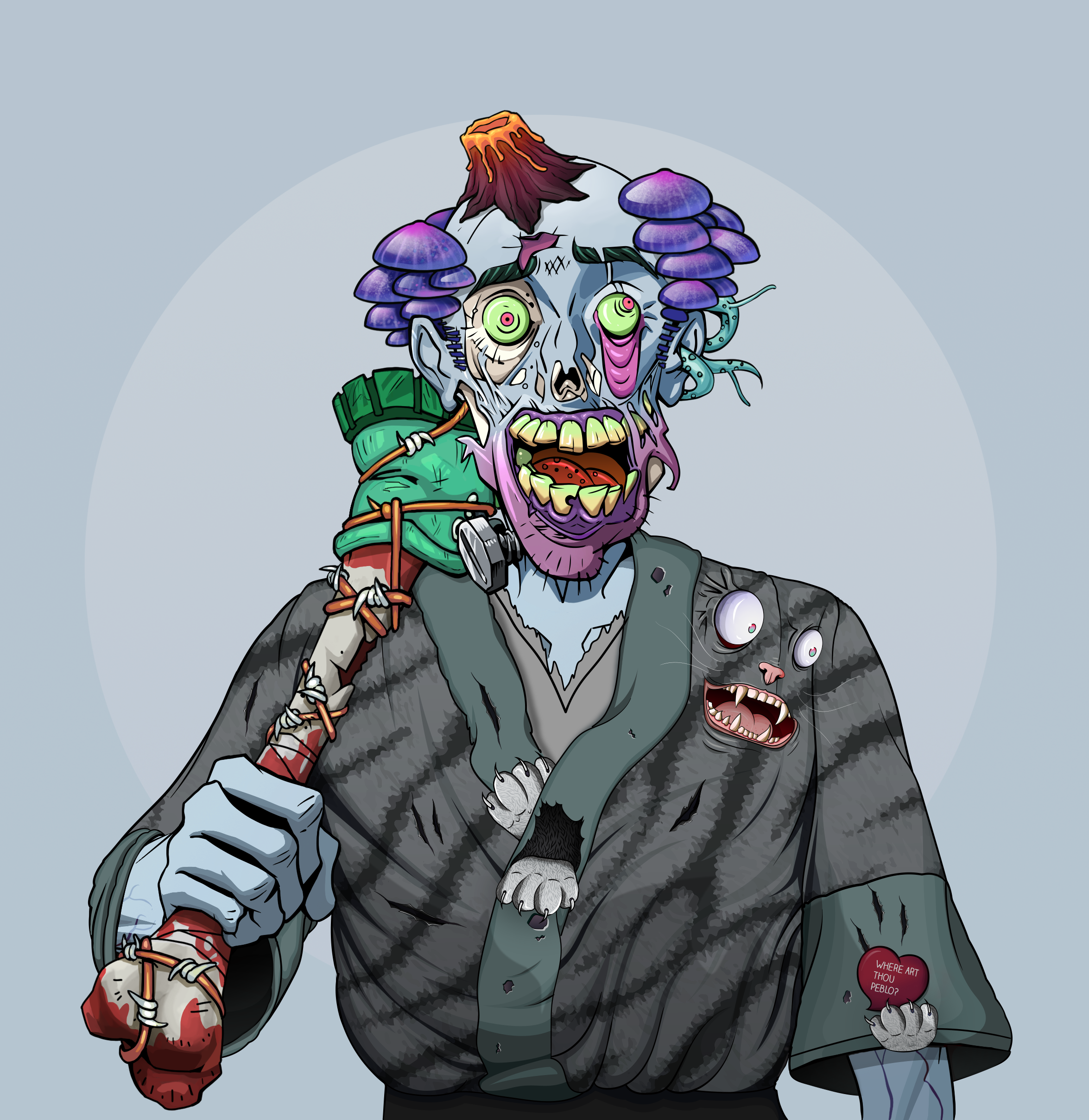 Shitless Botan — Degen Dojo fighter