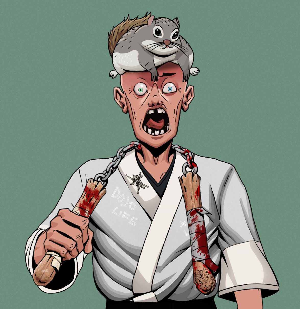 Tokuda — Degen Dojo fighter