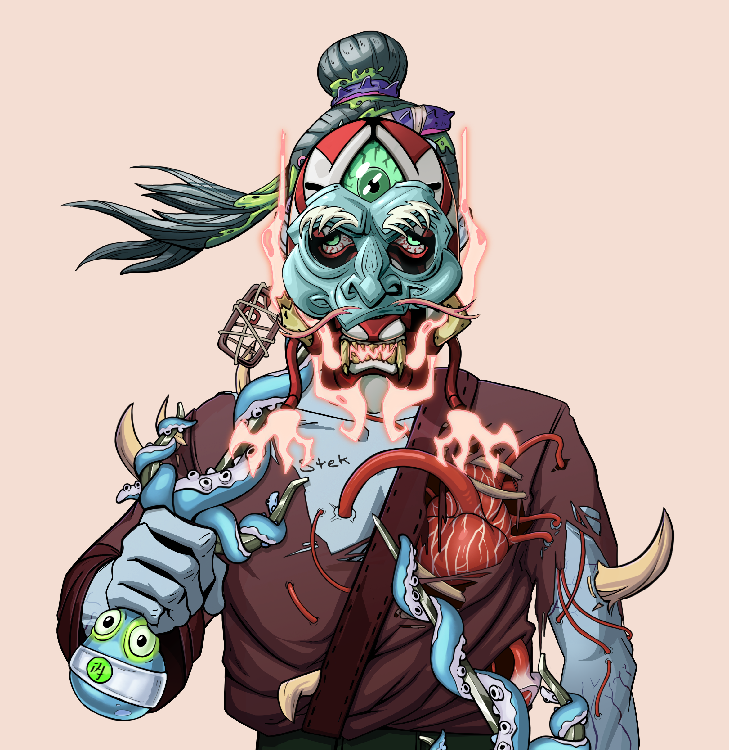 One-Eyed Itsuki — Degen Dojo fighter