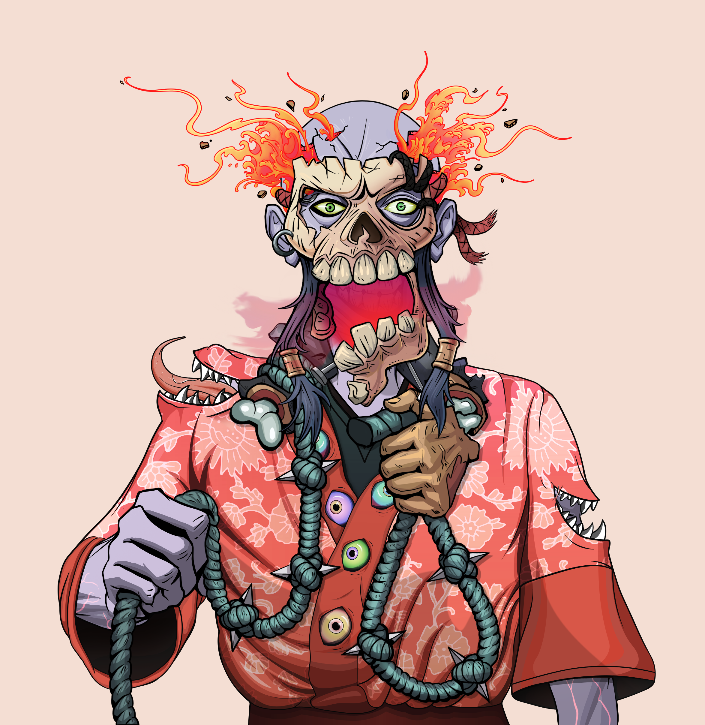 Junichiro Reborn — Degen Dojo fighter