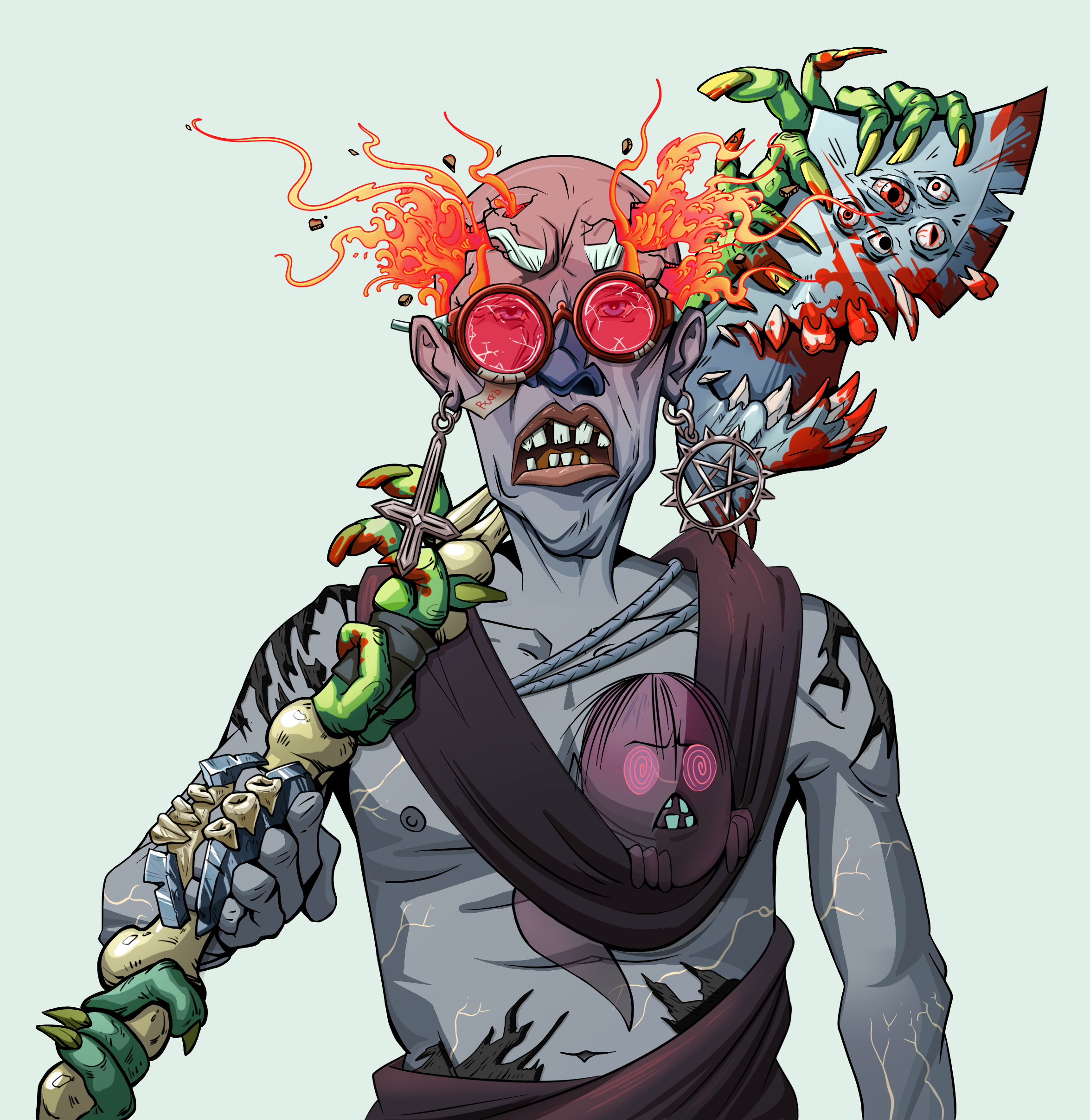 Goro — Degen Dojo fighter