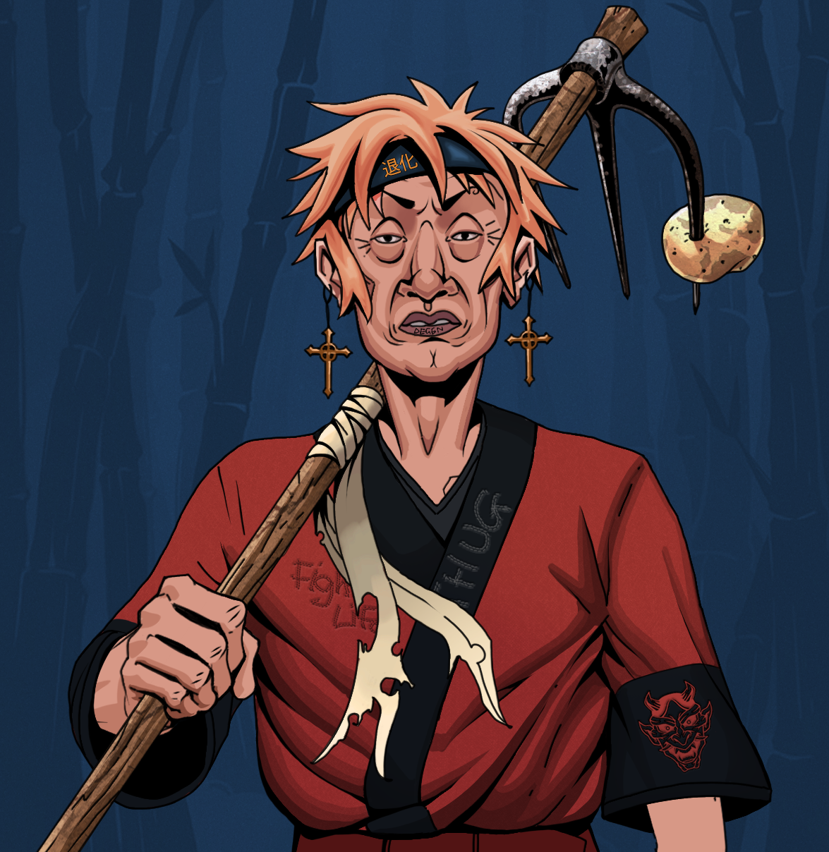 Goro — Degen Dojo fighter