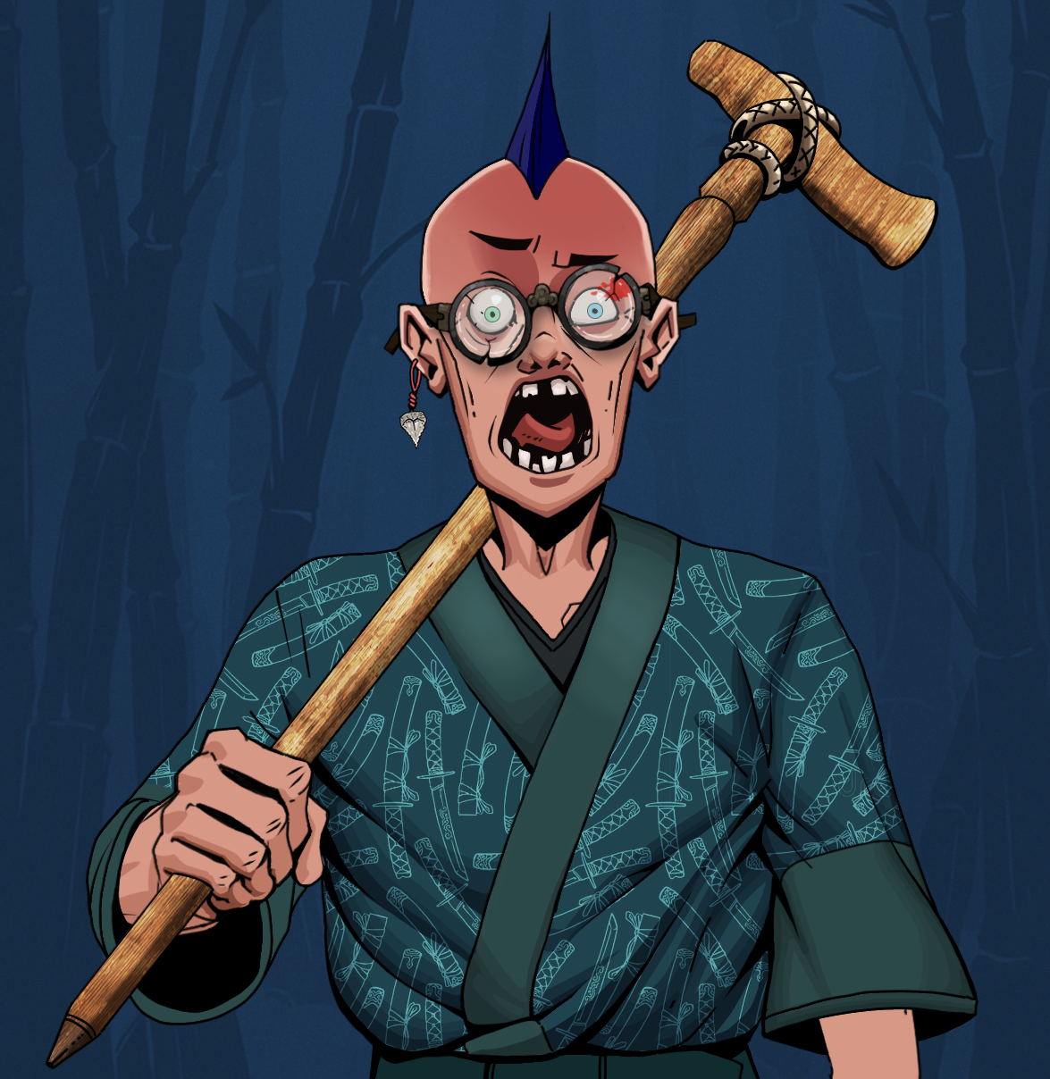 Tokuda — Degen Dojo fighter