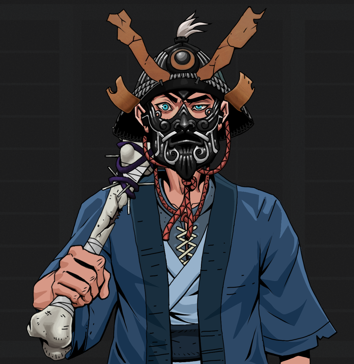 Akuma — Degen Dojo fighter