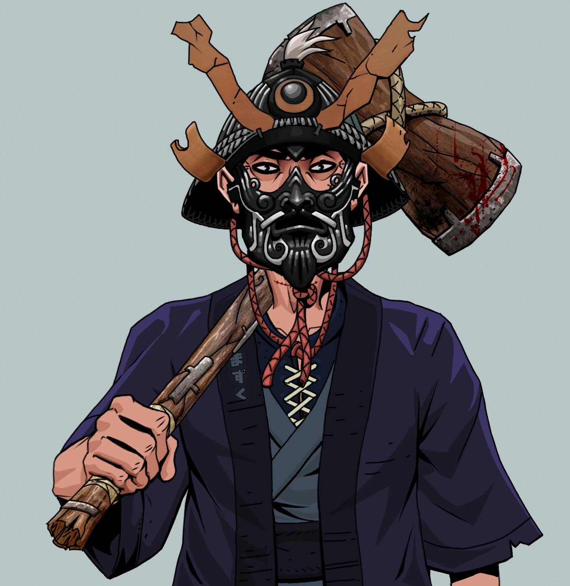 Junichiro Reborn — Degen Dojo fighter