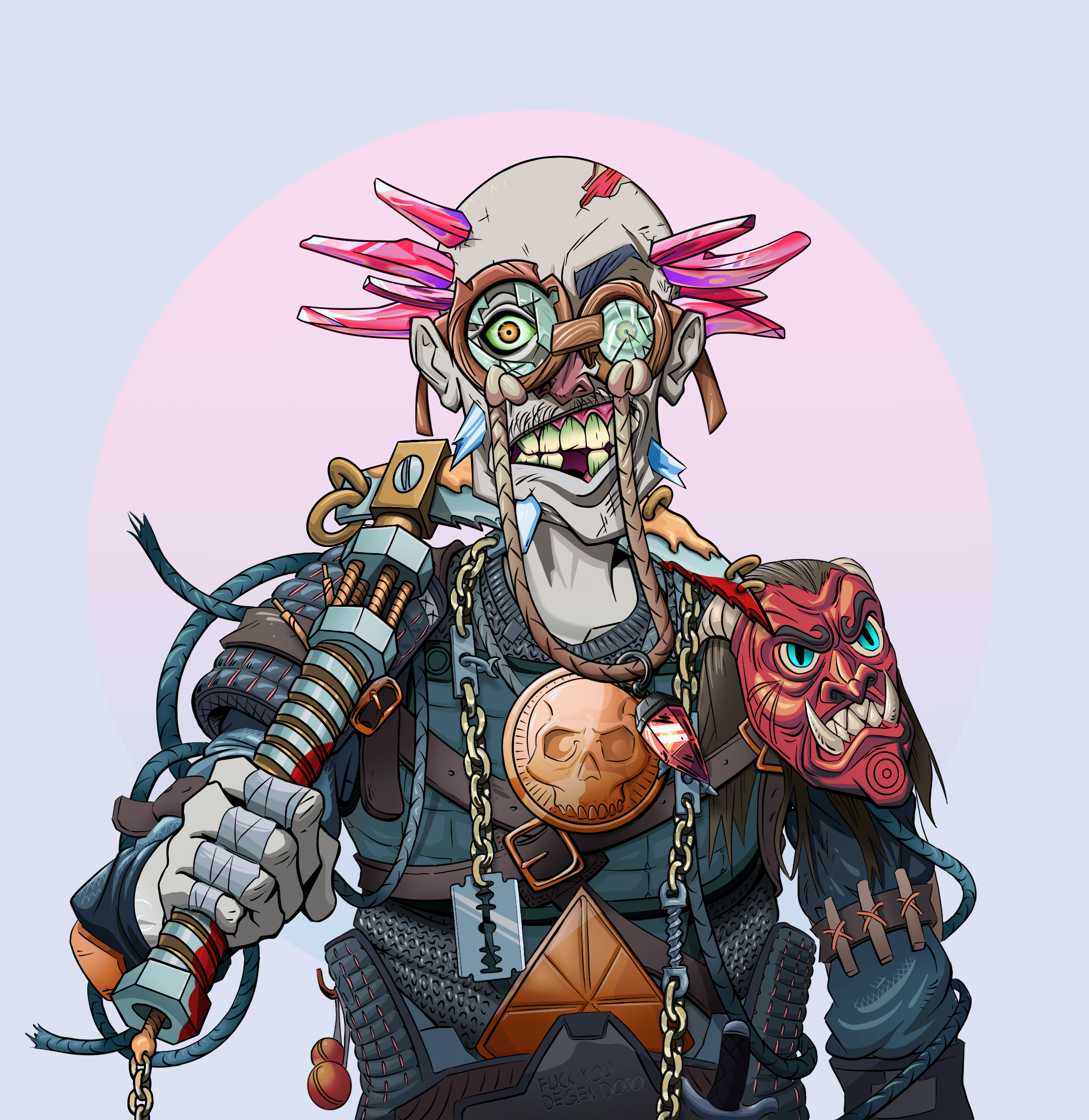 Akuma — Degen Dojo fighter