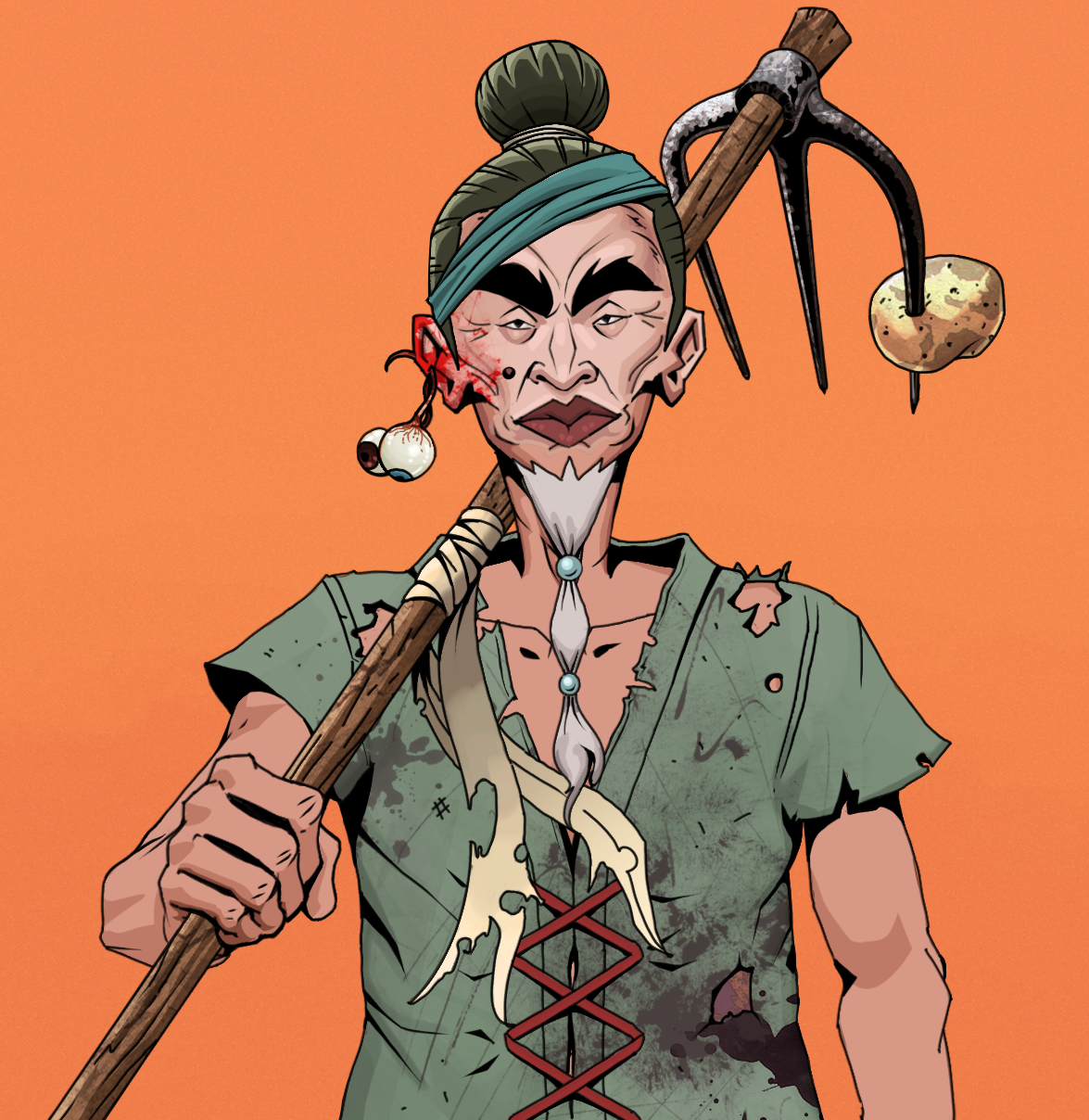 Yuji The Wise — Degen Dojo fighter