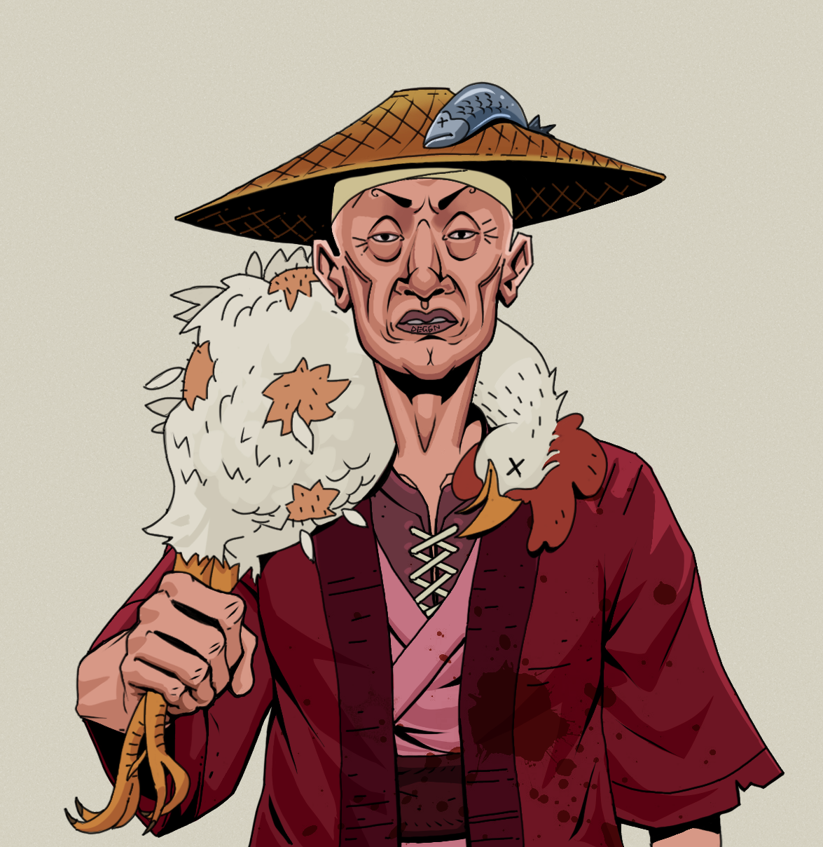 Goro — Degen Dojo fighter