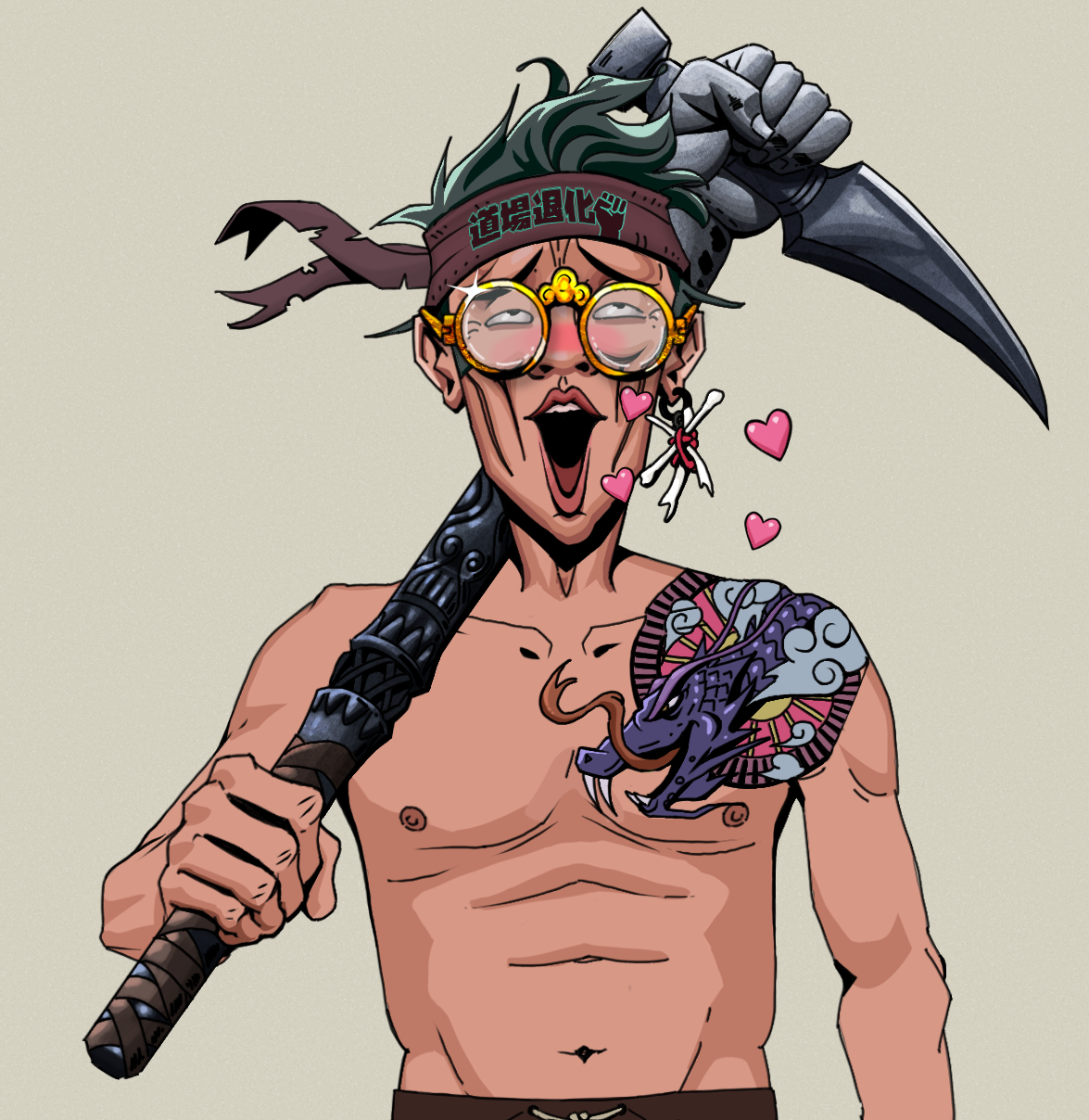 Lovey Haruto — Degen Dojo fighter