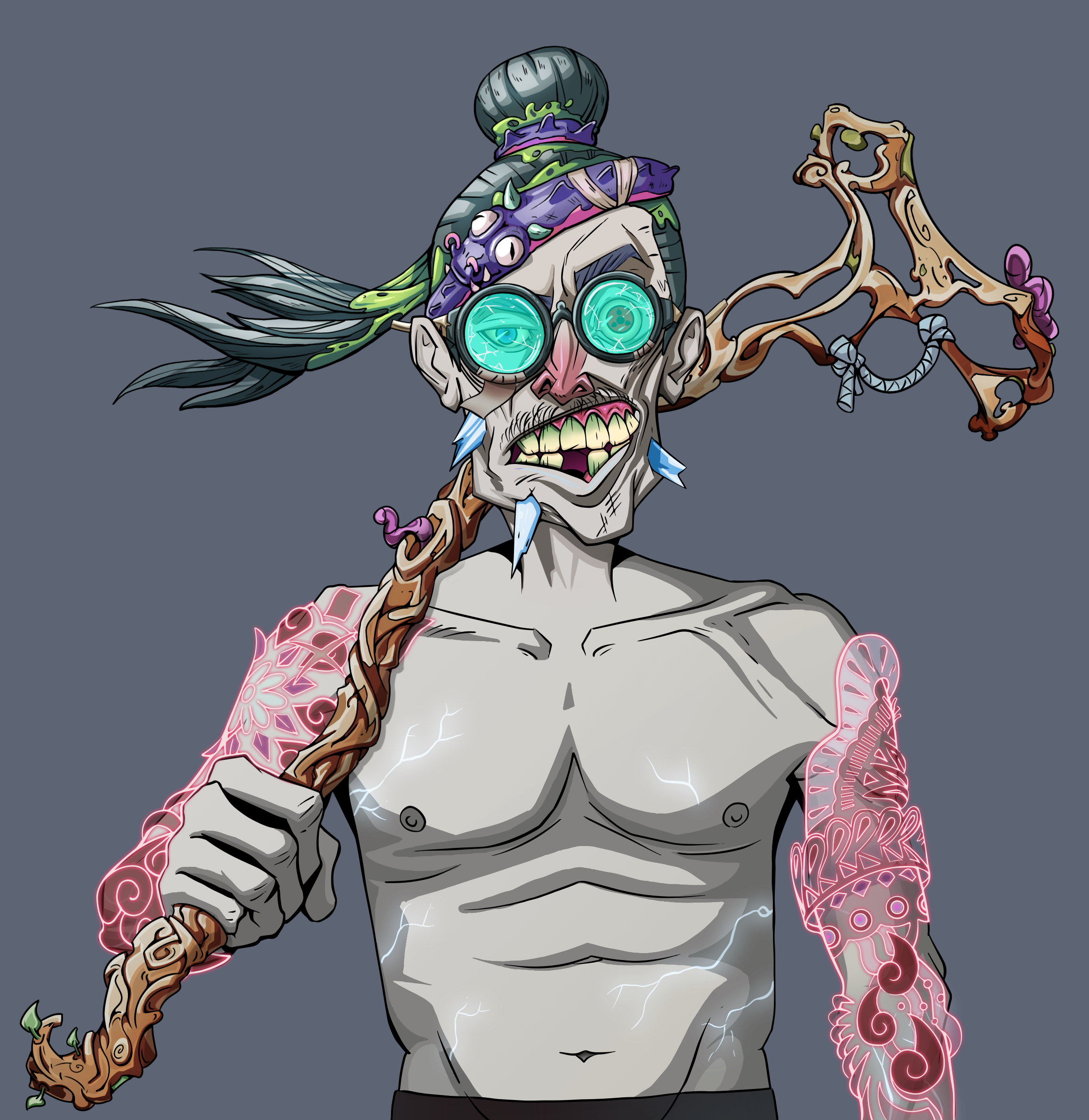 Akuma — Degen Dojo fighter