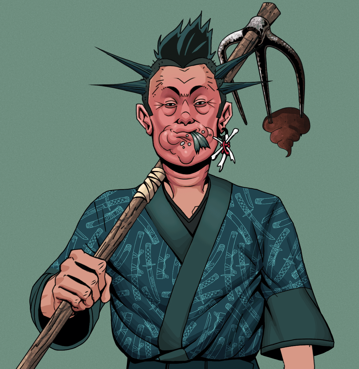 Fatty Bobsticks — Degen Dojo fighter