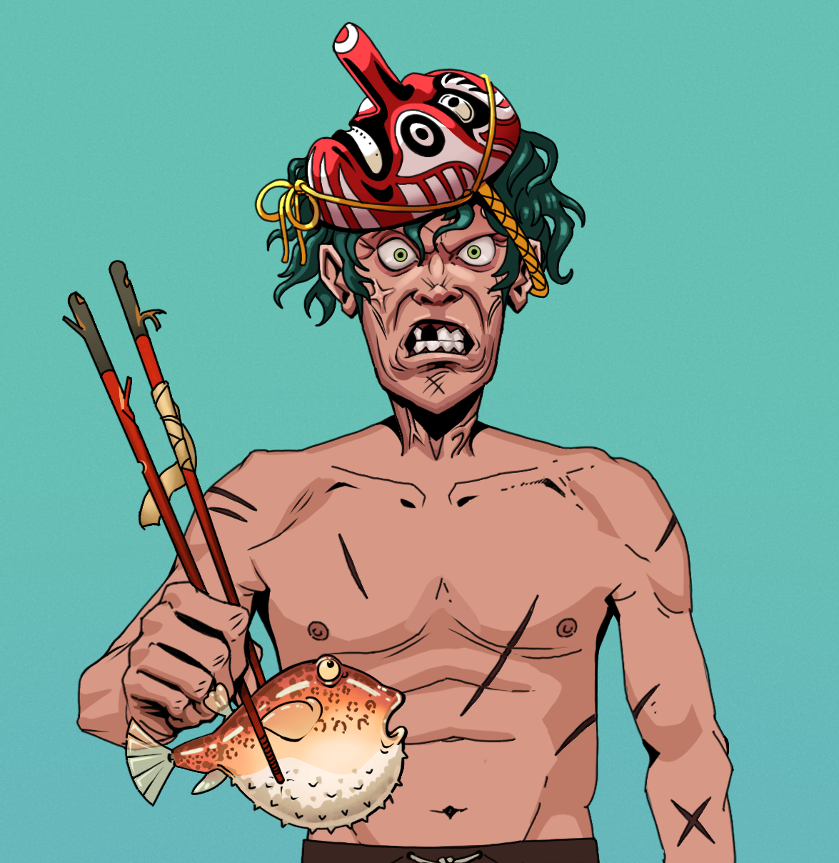 Angry Ikari — Degen Dojo fighter